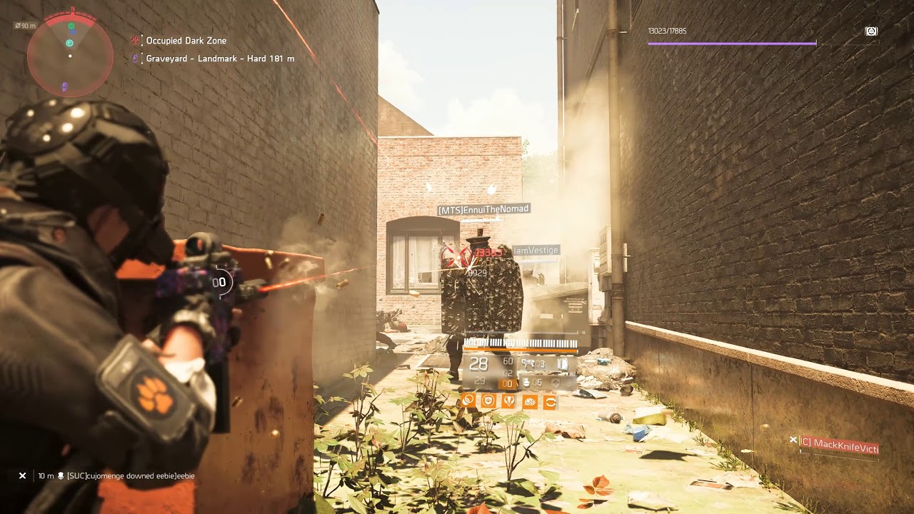 3v1 Dark Zone fight