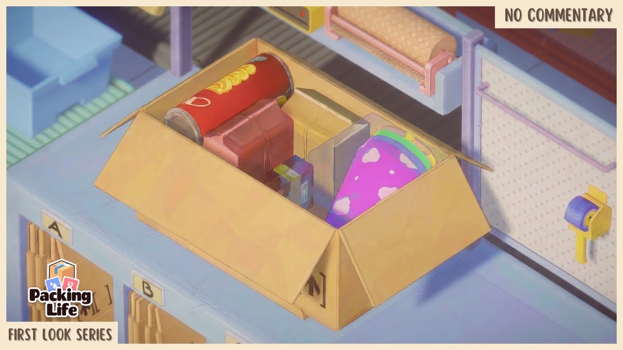 Packing Life | Cozy Packing Game Playtest Demo – Relaxing Gameplay (No Commentary)