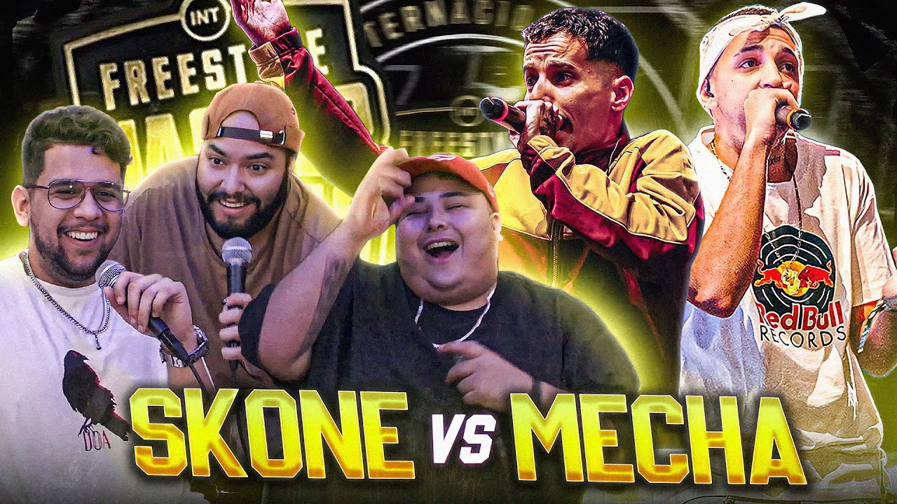 ¡NINGÚN RAPERO UNDERGROUND SOÑARÍA SER POLICÍA! - Reacción al SKONE vs MECHA - FMS Internacional