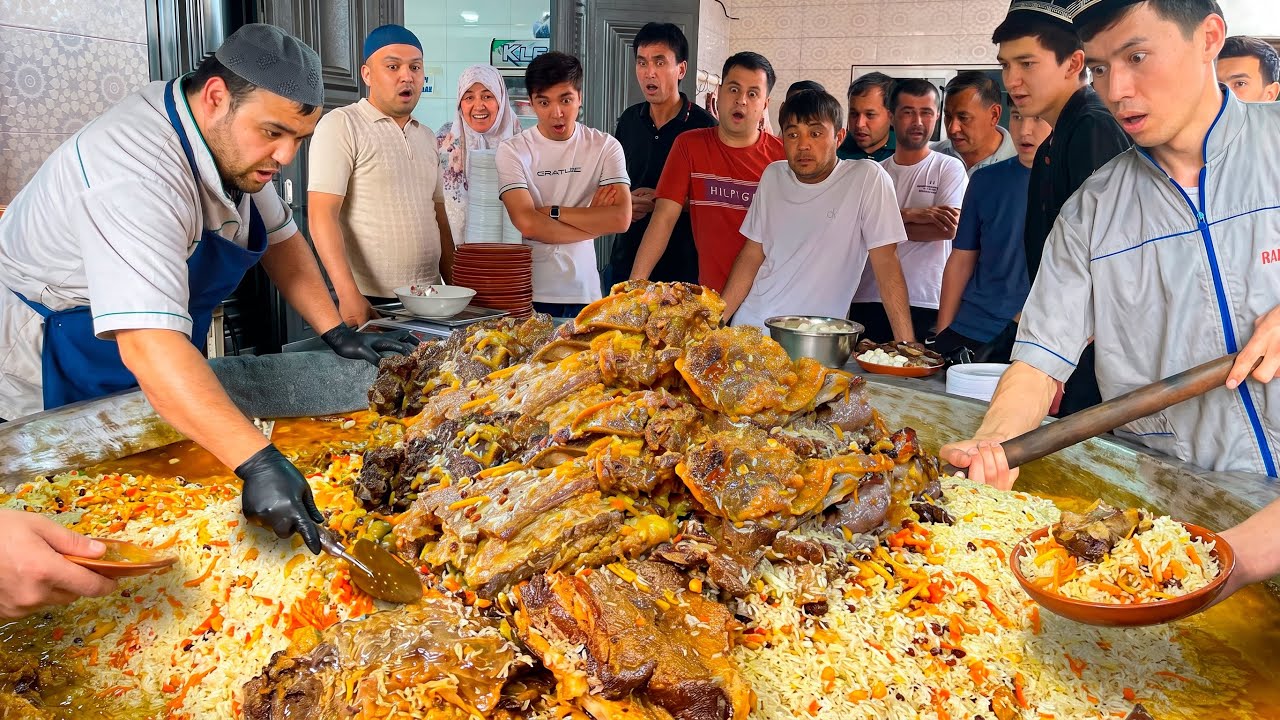 UNREAL! Why Thousands Queue Up for This Uzbek Pilaf Every Day