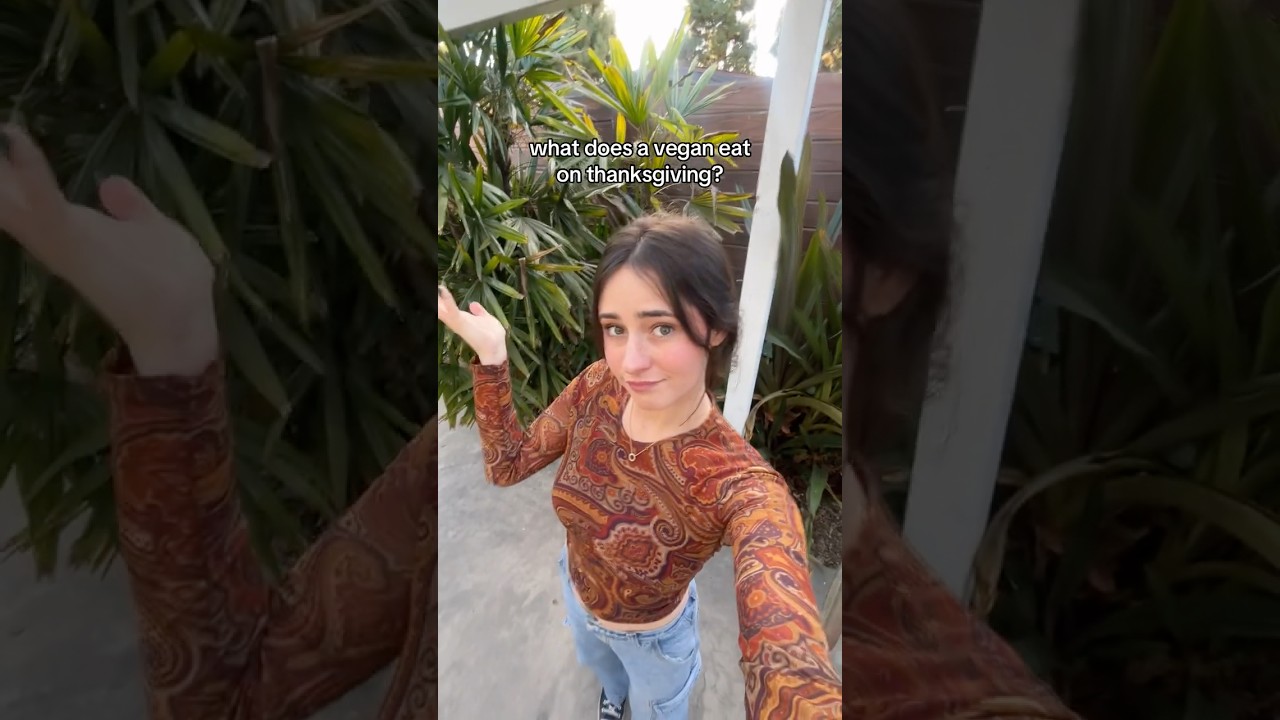 что ест веган на День благодарения