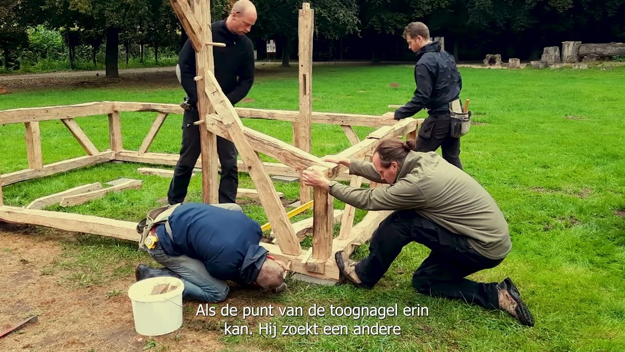 het MOT - Vakwerk in beeld: richten van het vakwerk