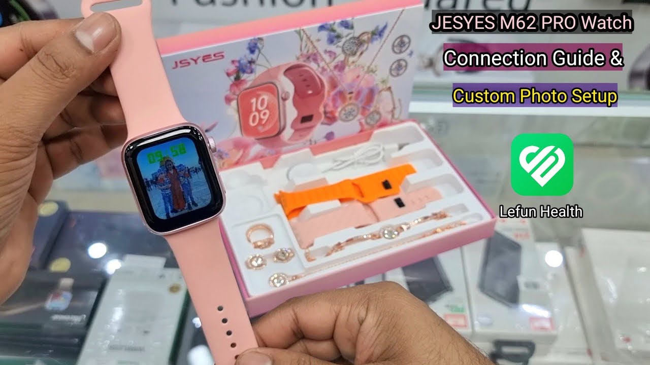JESYES M62 PRO Smart Watch Unboxing, Specification's And Setup Guide