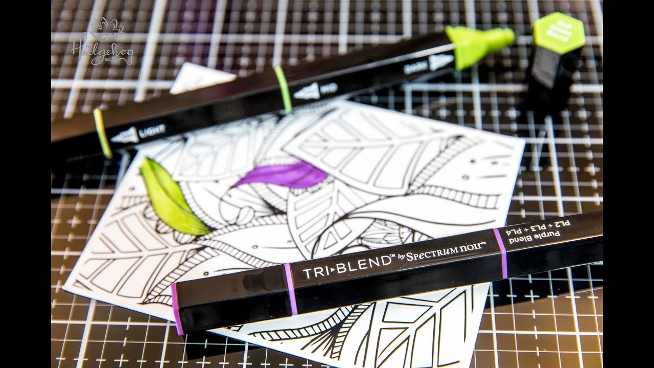 3-in-1 Budget Friendly & Compact Alcohol Markers - Tri-Blend  from Spectrum Noir Pens