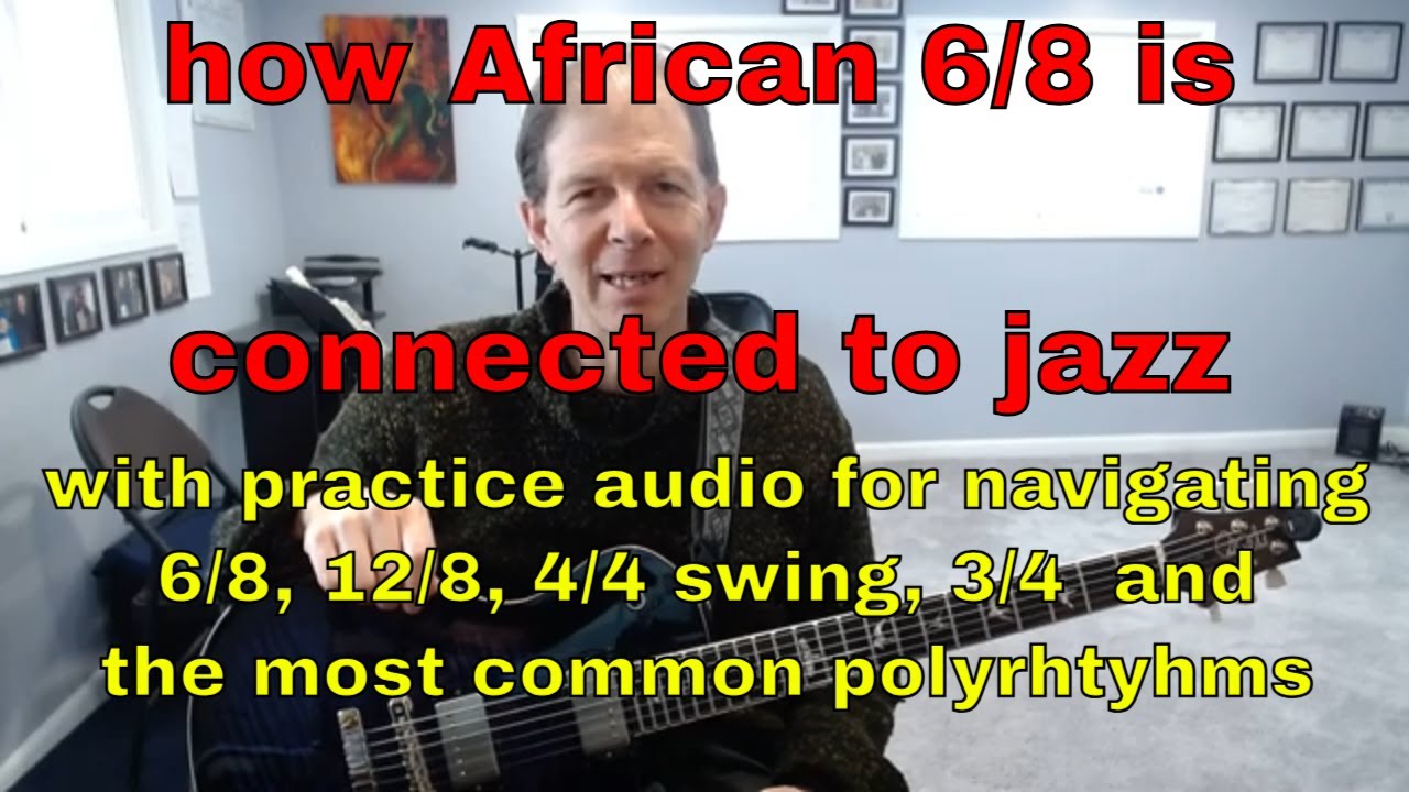 african 6-8 rhythm | in jazz 4/4
