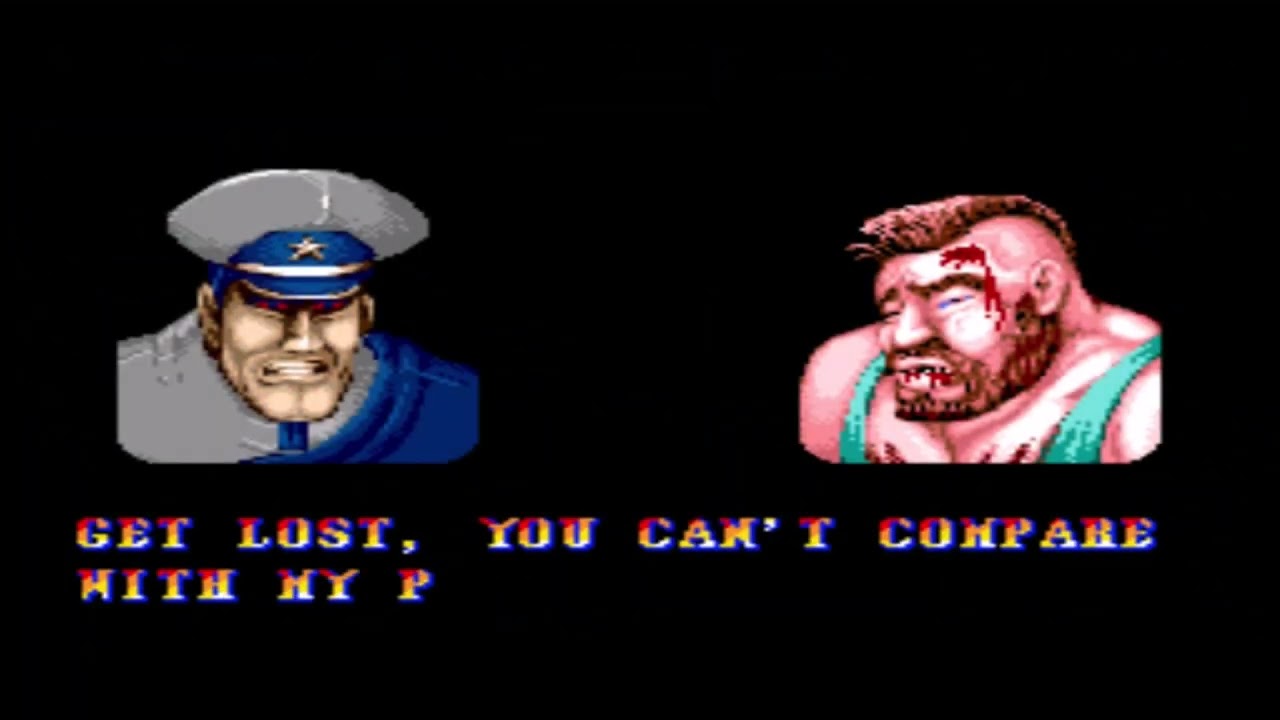 Street Fighter 2 The World Warrior + M. Bison - (MEGA DRIVE) - Level 8 - 1 Credit - Mode Hyper