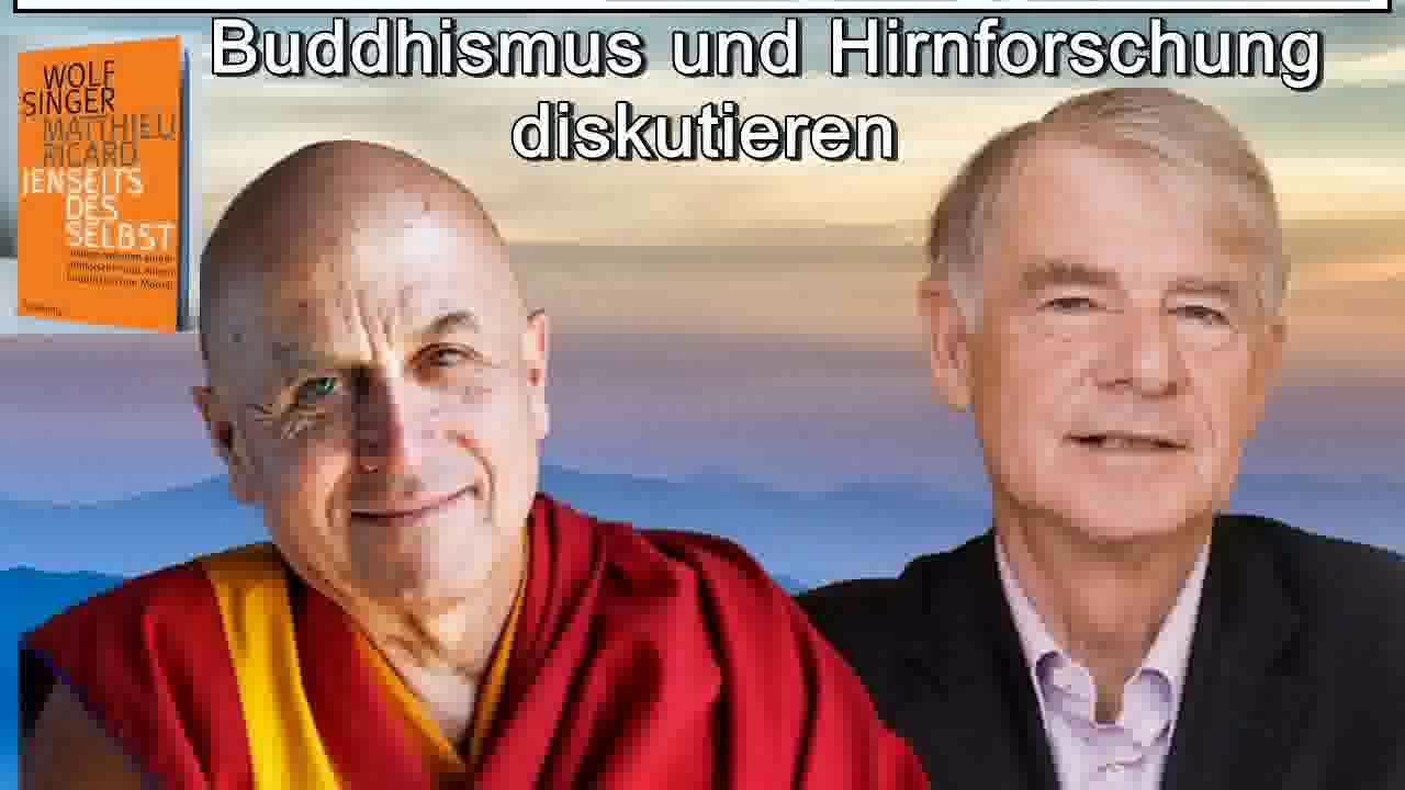 Buddhismus und Hirnforschung diskutieren - 'Jenseits des Selbst' von Wolf Singer und Matthieu Ricar