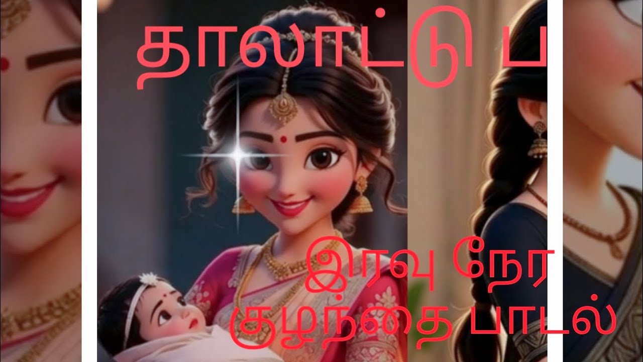 குழந்தை தாலாட்டு பாடல் | இரவு நேர பாடல் | trending baby song ✨