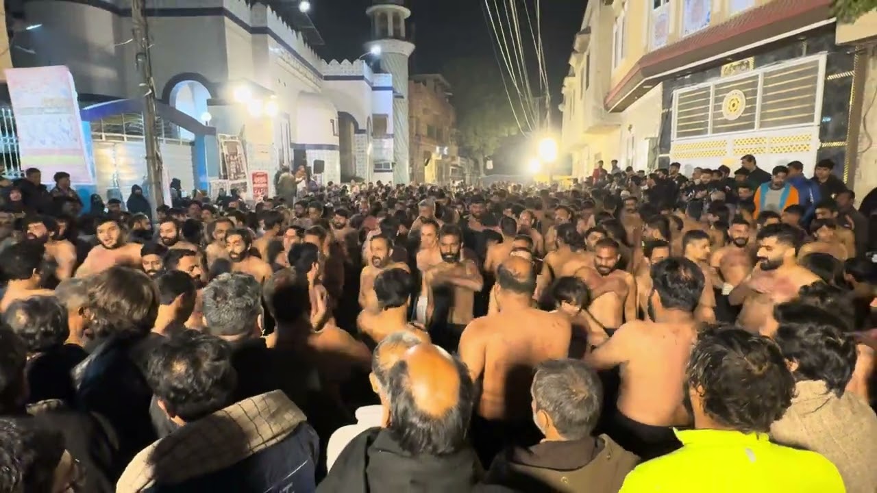 11دسمبر 🔴🔴 ماتمداری و پر سہ بمقام مسجد و امام بارگاہ شاہ خراساں نیلم بلاک علامہ اقبال ٹاؤن لاہور۔🚩🚩