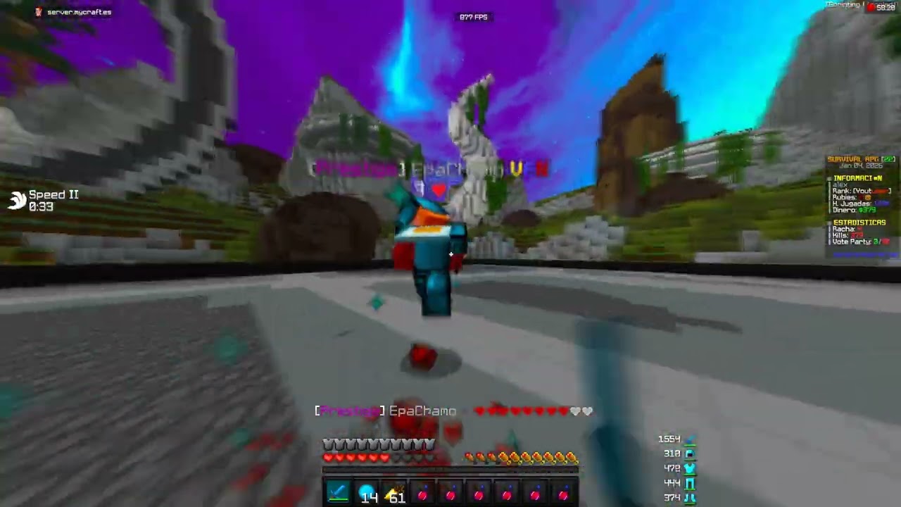 COMBEANDO KAKIÑAS PARTE 2 II MYCRAFT SURVIVAL RPG