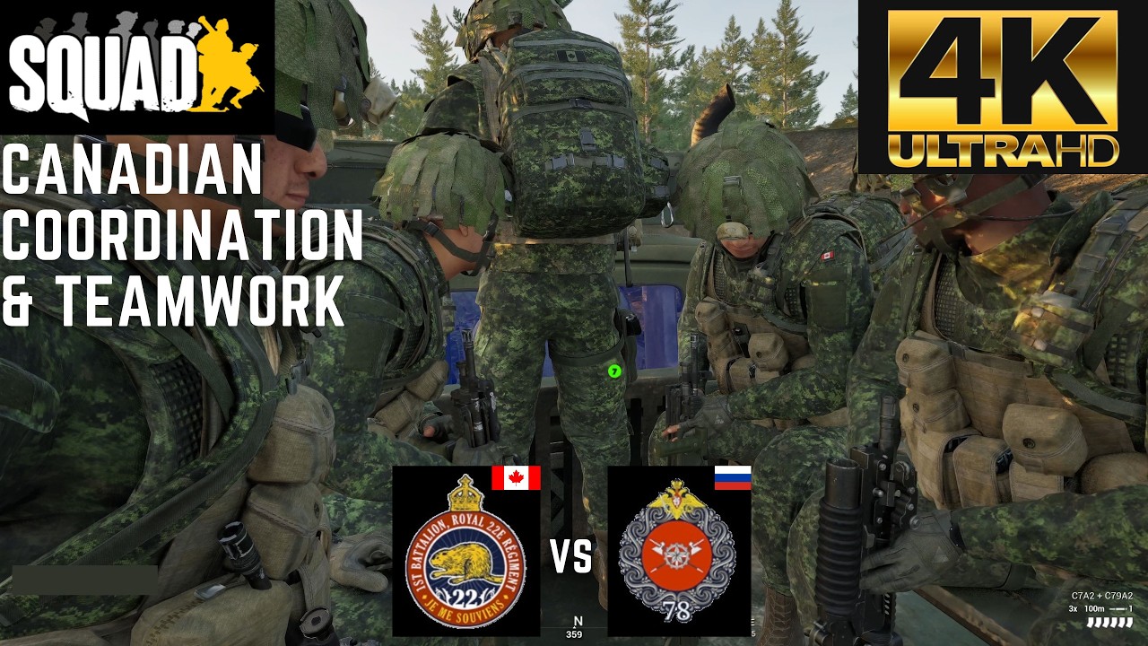 Squad - Canadian Coordination & Teamwork - Harju - (4K)