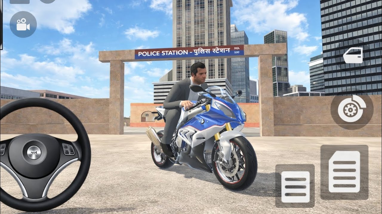 Michael ke Piche padi Police 🚨 | and super bike ⚡ Indian Thift Auto Simulator Game 🤩 GTA Mod 🔥