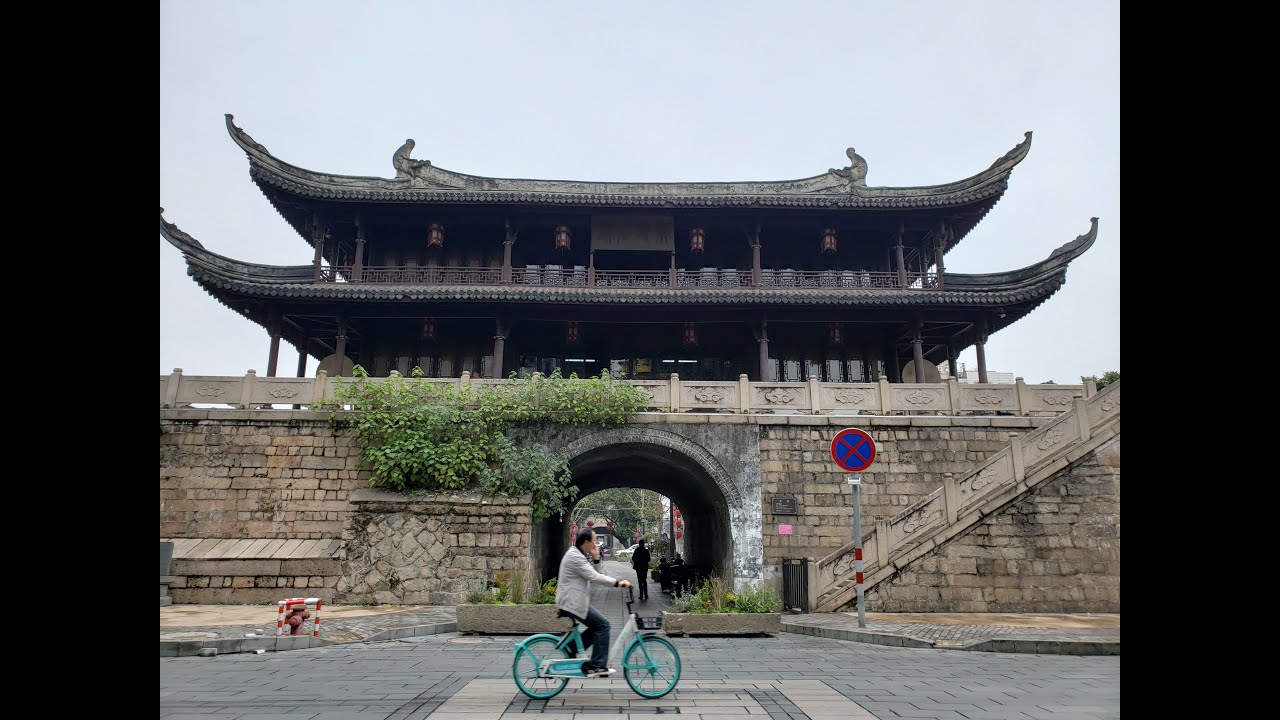 温州古城门，城中城-谯楼