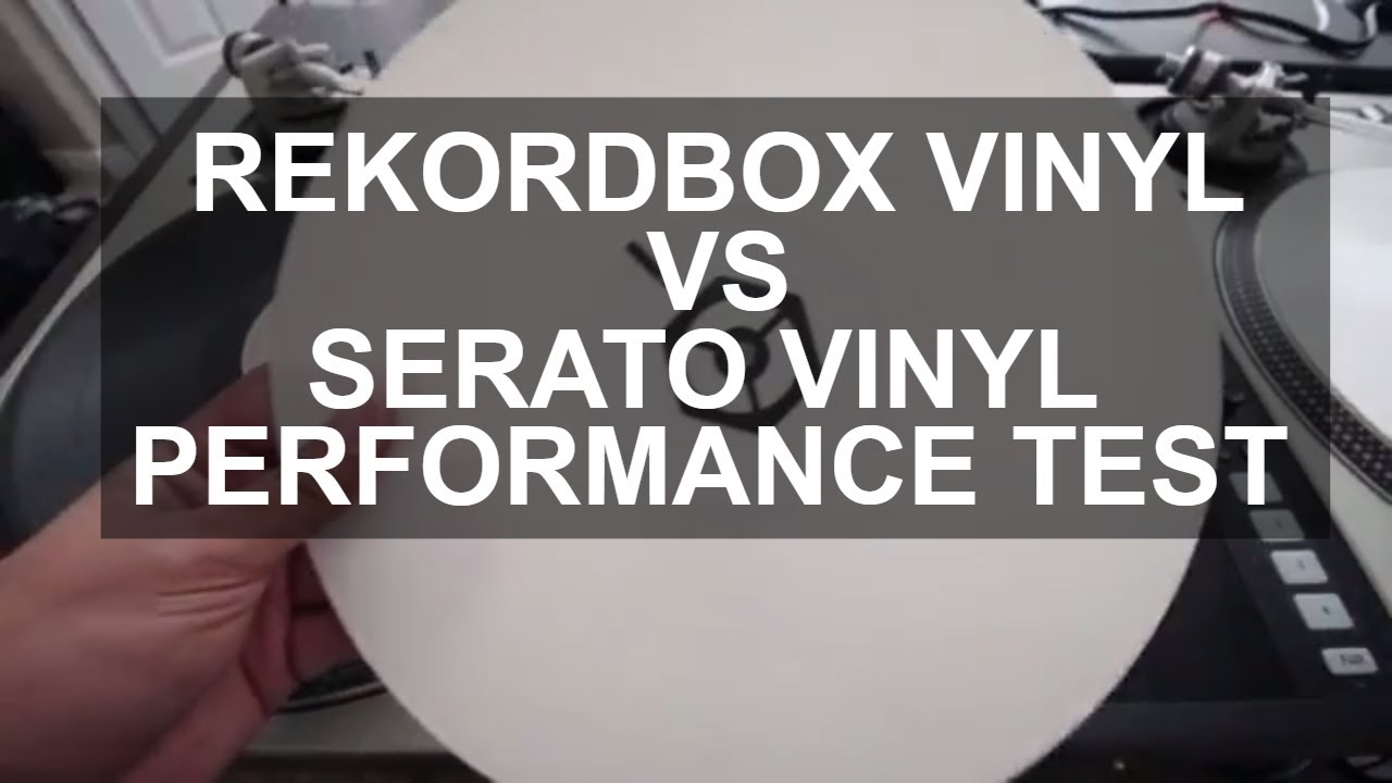 Rekordbox DJ - RBDJ Control Vinyl VS Serato Control Vinyl Performance