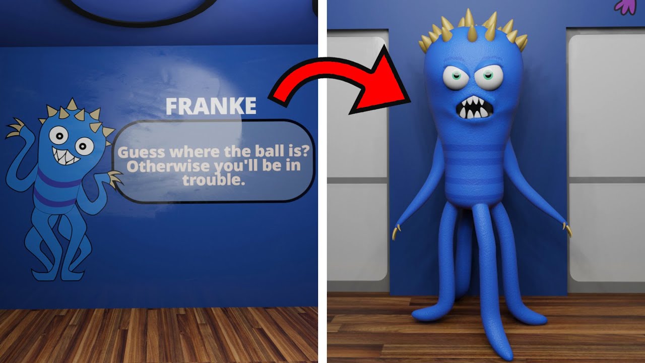 Garten of Banban 3 - FRANKE Secret Room + JUMPSCARE (Gameplay #3)