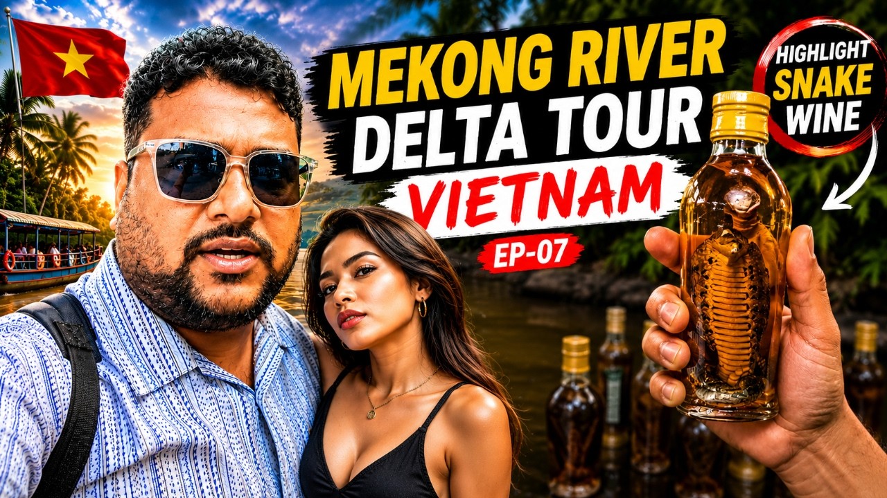 VIETNAM - Snake Wine Experience  EP-07 🇻🇳
