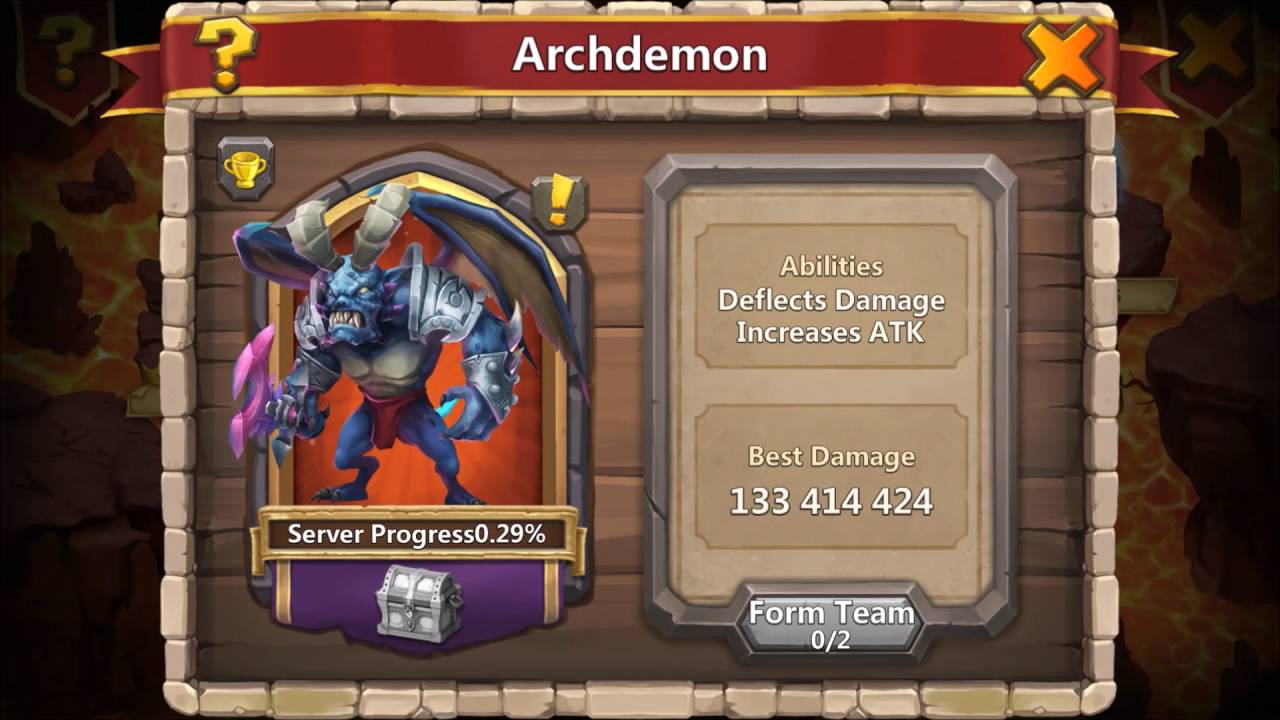 Castle Clash: Archdemon FULL 3 Minute Runs Guide (EASY)
