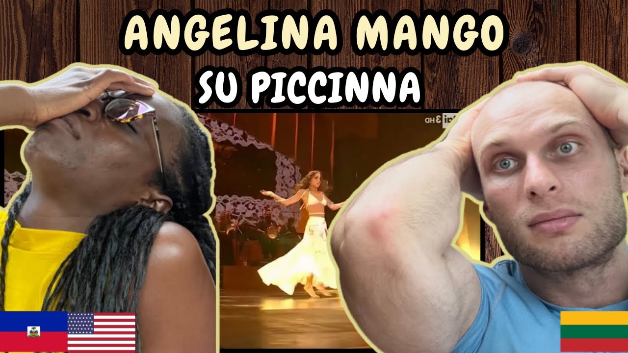 REACTION TO Angelina Mango - SU PICCINNA (Live at Notte della Taranta 2024) | FIRST TIME HEARING