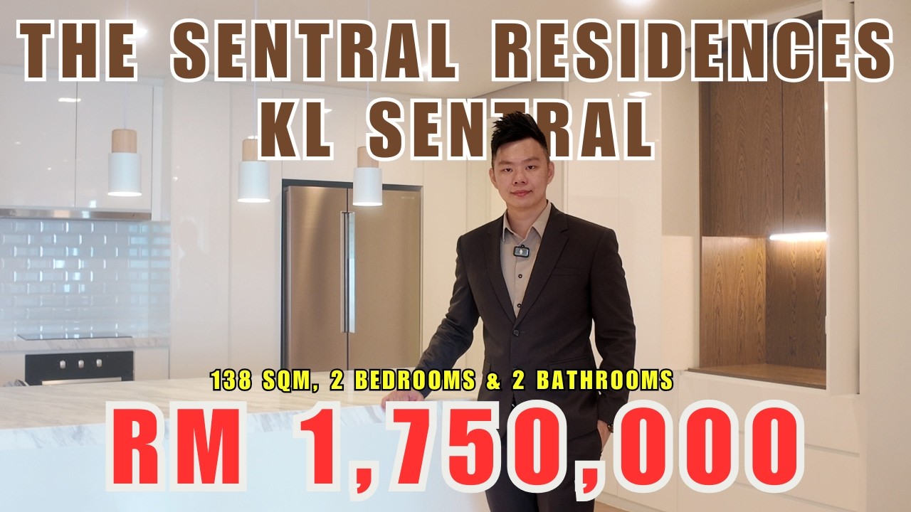Экскурсия по жилому комплексу Sentral Residences | 138 кв. м | Отдельный лифт | RM1.75M. Отремонт...