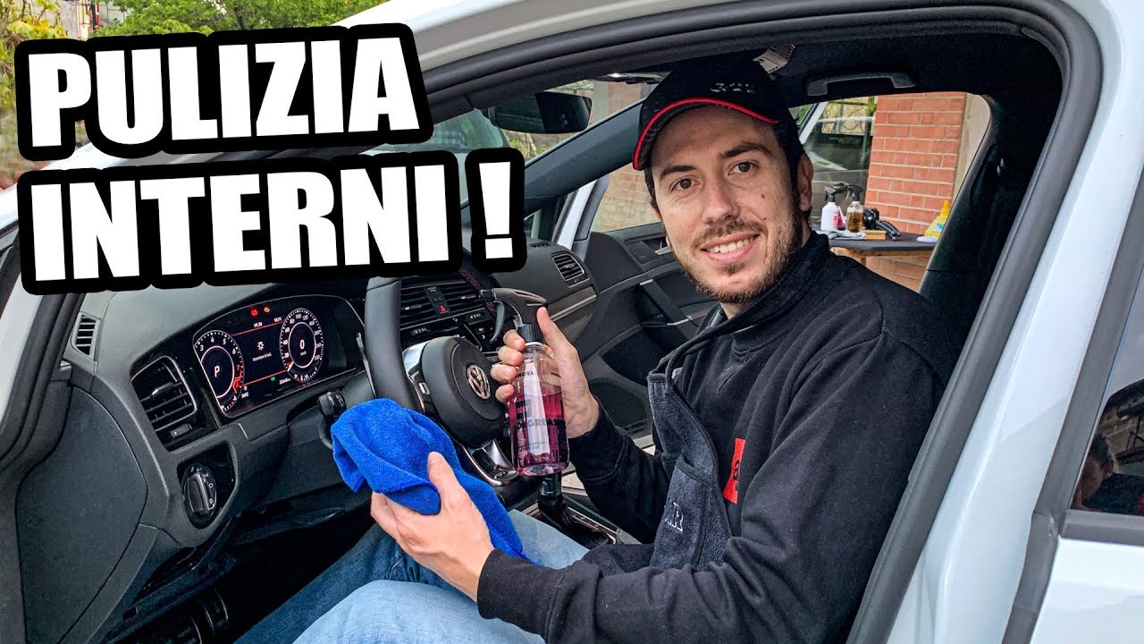 PULIRE GLI INTERNI AUTO e Proteggerli dallo Sporco !! Facile e Veloce 😉😃