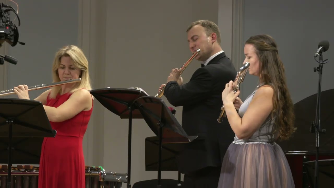 DELIBES Waltz from the ballet Coppelia - Moscow Flute Ensemble / ДЕЛИБ Вальс из балета «Коппелия»