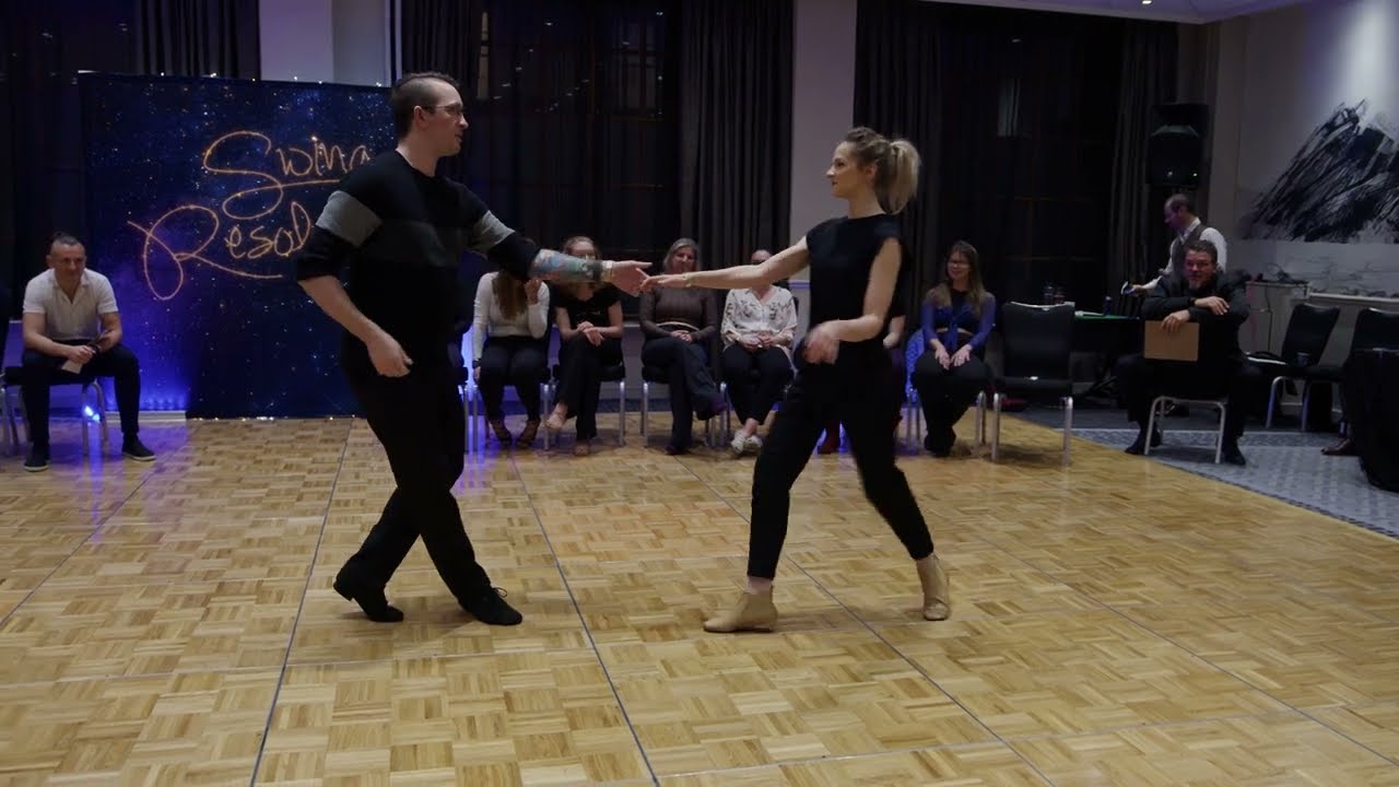 Tony Schubert & Lauren Jones - 2nd place Invitational Jack&Jill - Swing Resolution 2023