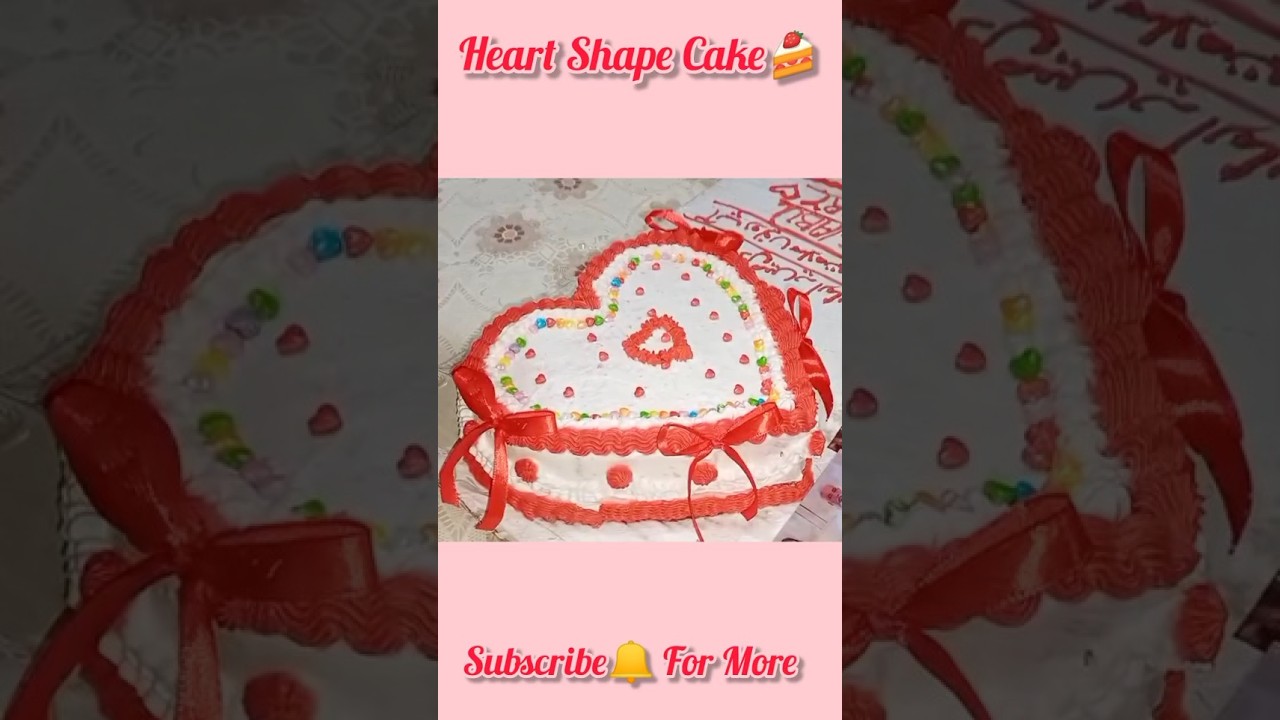 Heart Shape Cake|Red Velvet Cake 
