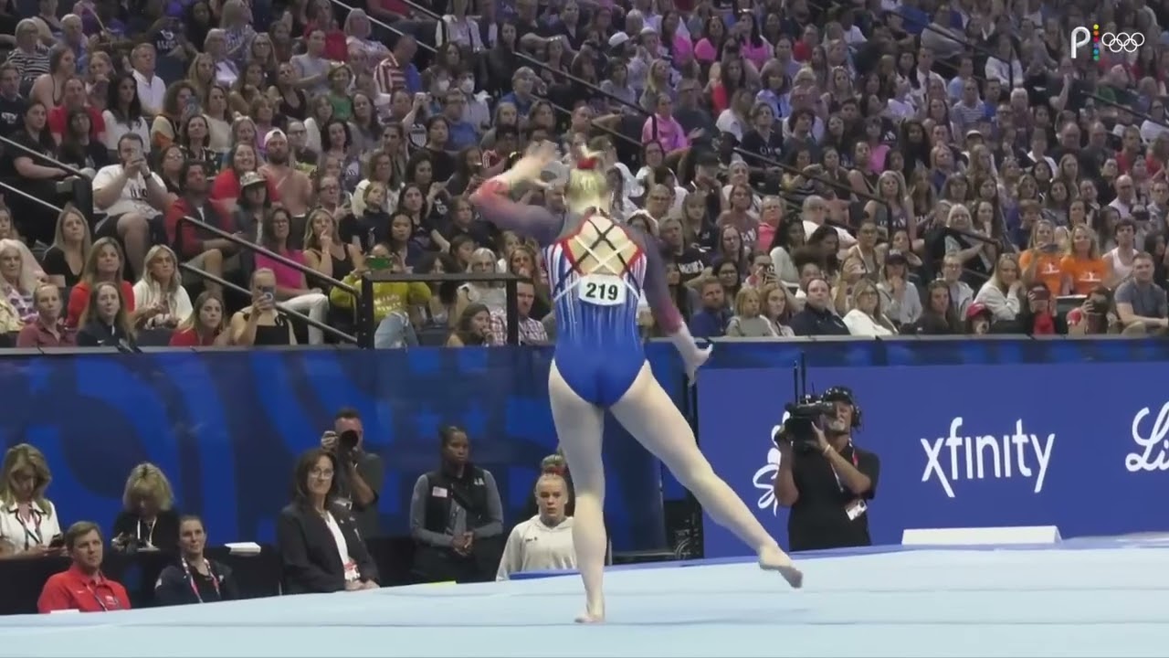 Jade Carey 🇺🇸 FX 14.150 2024 US Olympic Trials Day 2