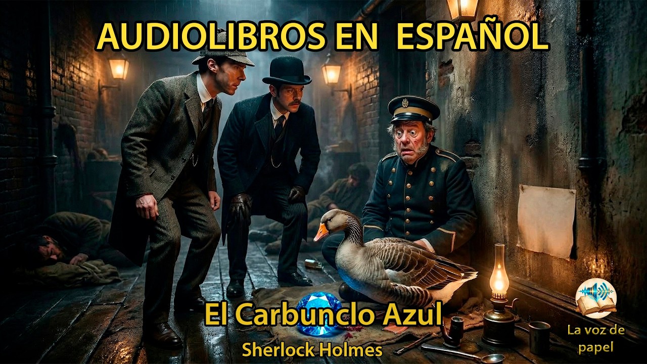 Sherlock Holmes: El Carbunclo Azul | Audiolibro Completo (Voz Humana) 🎧
