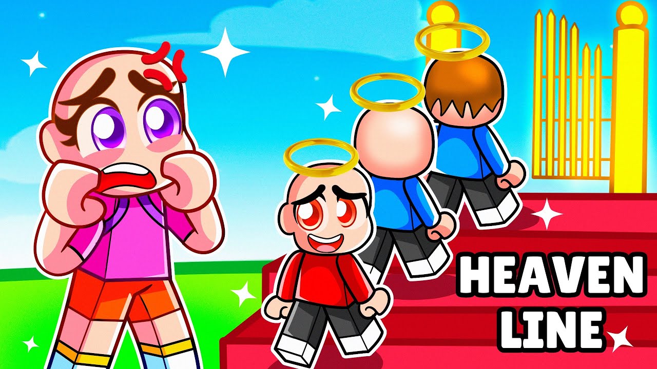 Mag-linya diay?! 😭 | Roblox Heaven Line 😇