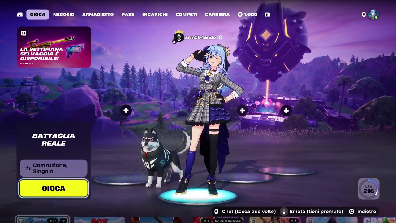 Evento speciale fortnite Finale stagione