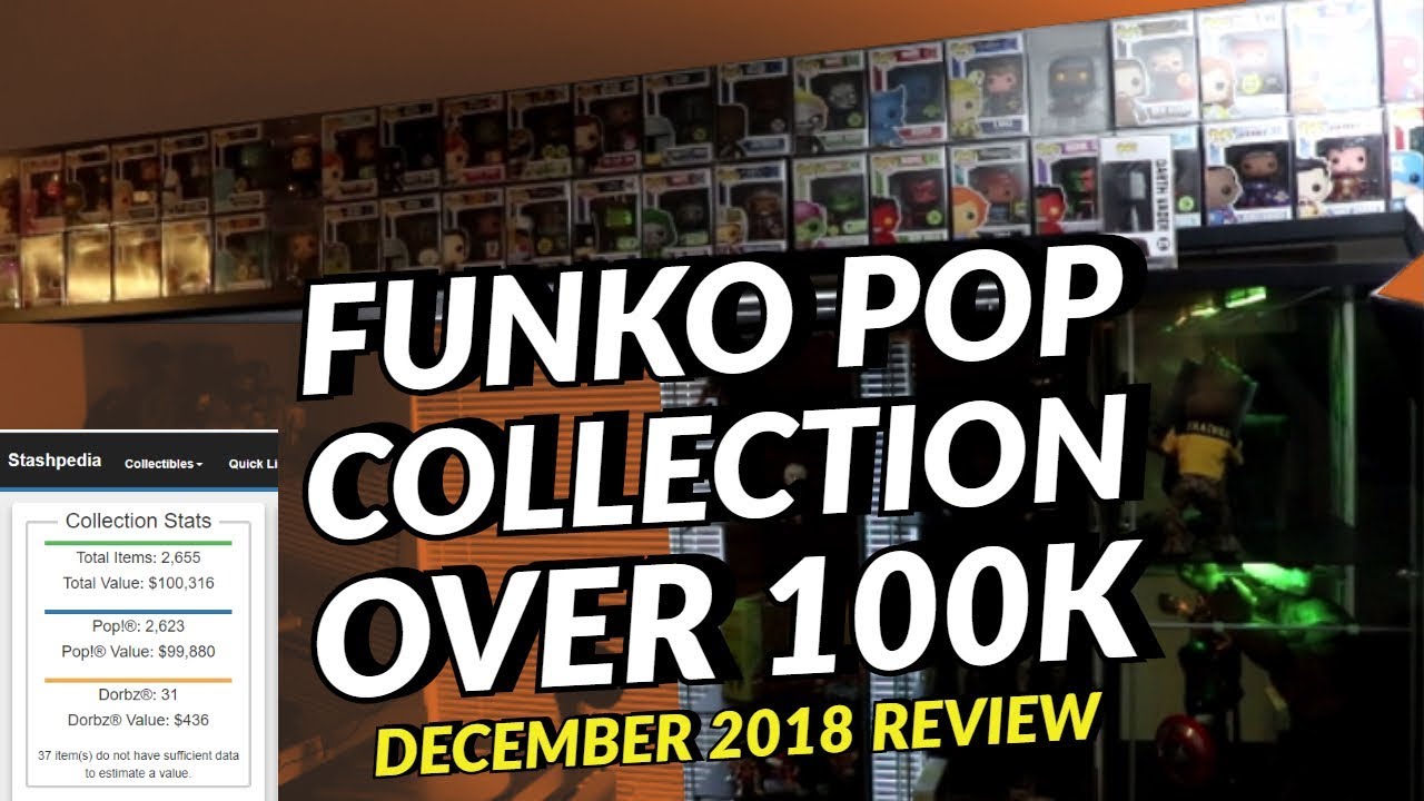 Funko Pop Collection Over 100K | December Review
