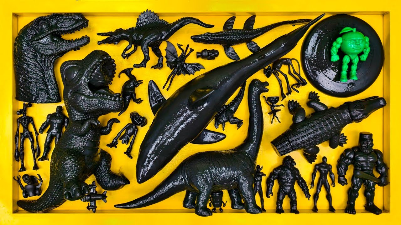 Dinosaurus Jurassic World Dominion: T-rex/Brachiosaurus/Skibidi/Spider-Man/KingKong/Tung Tung Sahur