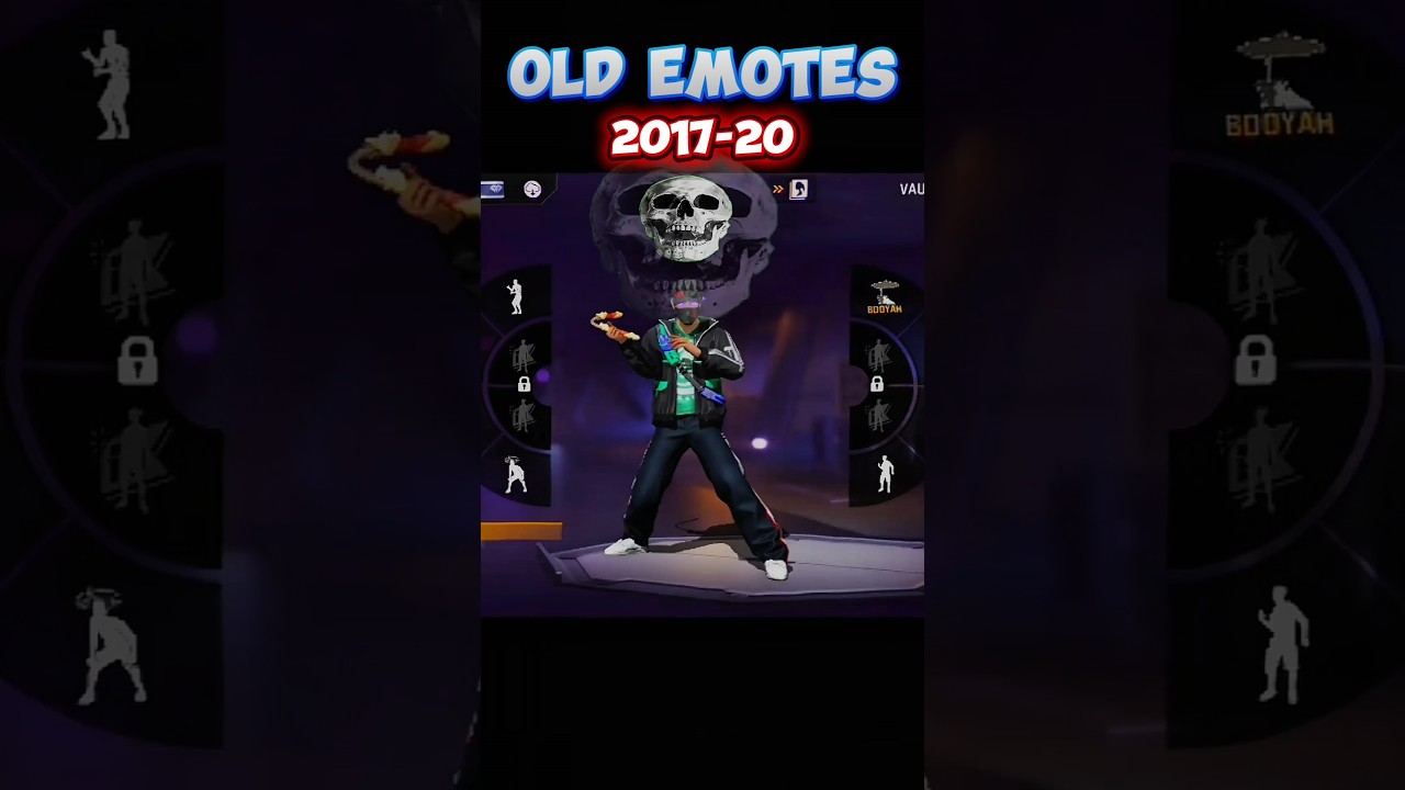 OLD EMOTES 🍷🥶 #oldplayer #ffmax#shorts #viral #fftrending #oldemotes #oldlegends #oldff #newffevents