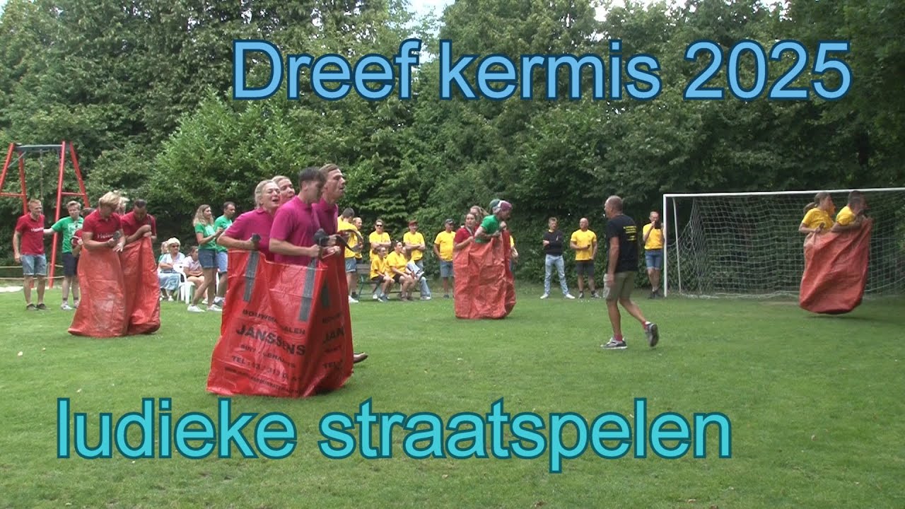 Meersel-Dreef kermis 2025 Ludieke Straatspelen