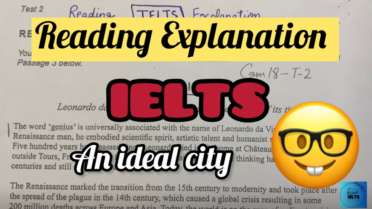 IELTS Reading Explanation |An ideal city Book-18 Answer Tips&Tricks #ielts#ieltspreparation #reading