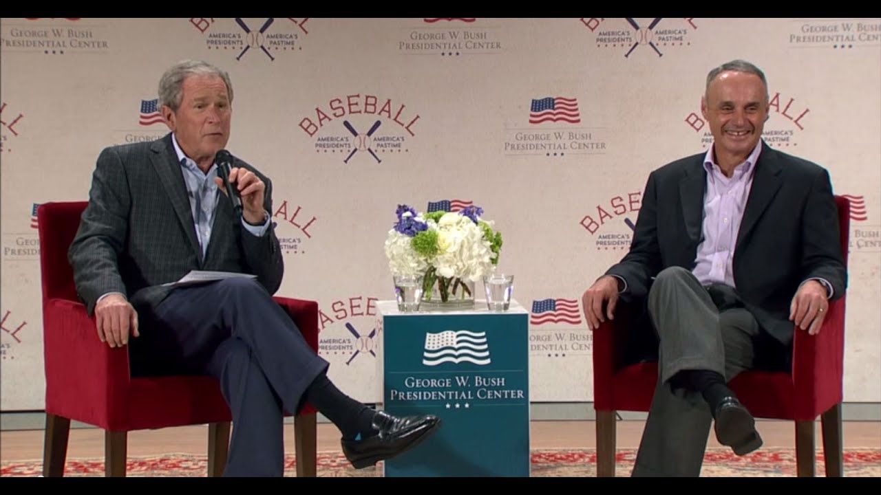 A Conversation with MLB Commissioner Rob Manfred and President George W. Bush