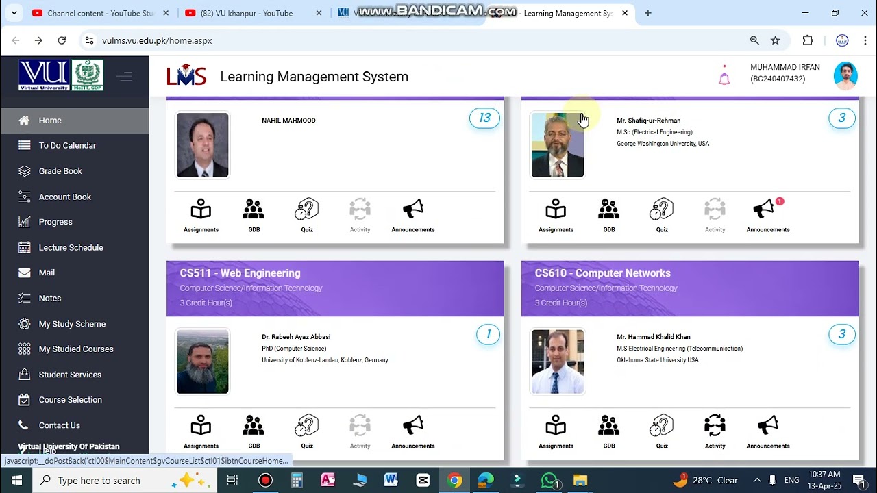 VU FIRST WEEK COMPLETE SEMESTER SPRING 2025 | VIRTUAL UNIVERSITY | VU GUIDANCE | CS & IT