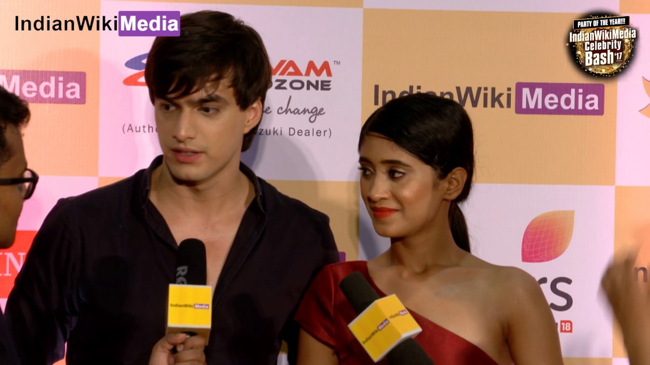 Super popular Karthik-Naira, Mohsin Khan and Shivangi Joshi at IndianWikiMedia celeb bash