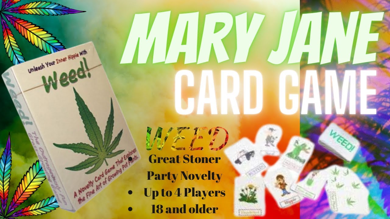 Mary Jane Card Game- Weed!