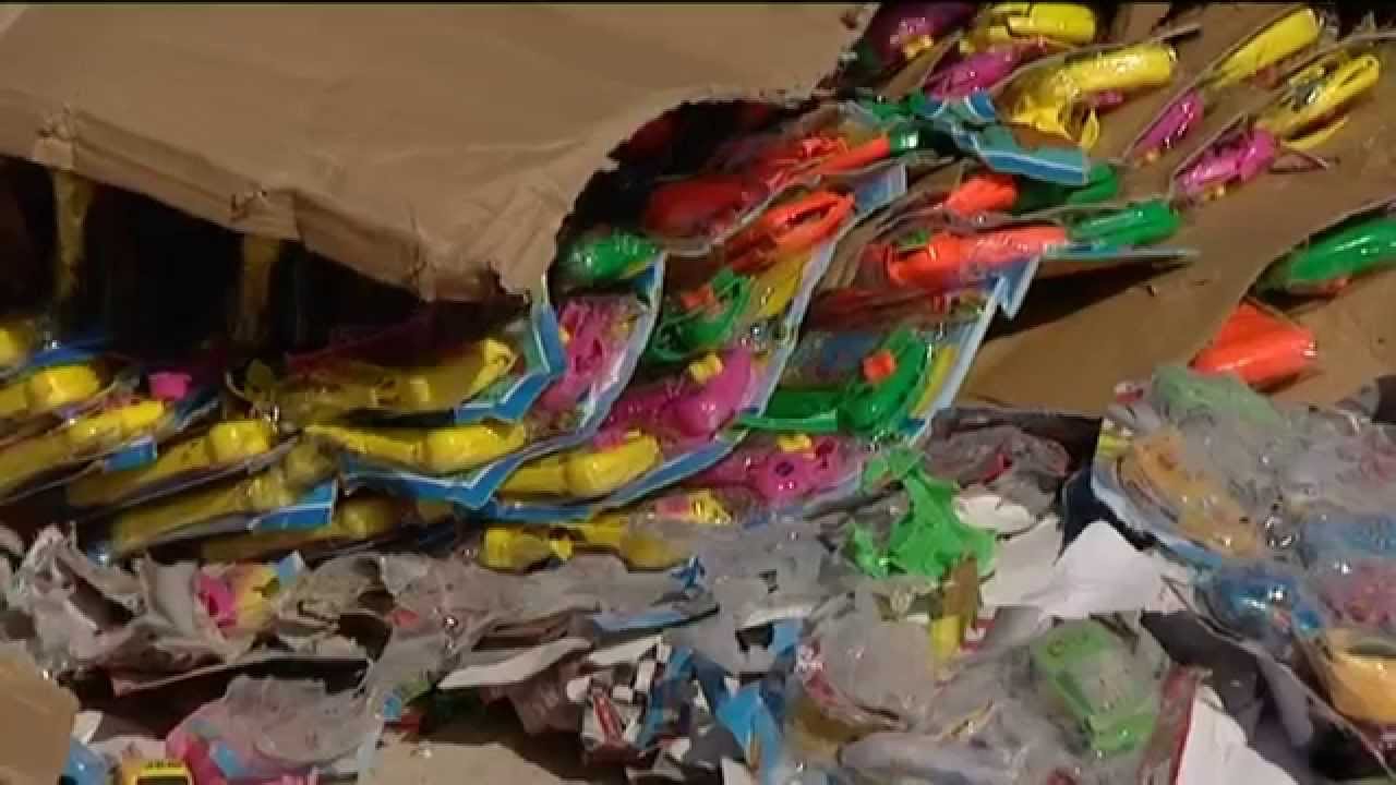 Le Havre : destruction de jouets contrefaits