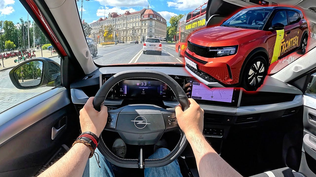 2025 Opel Frontera GS 1.2L 145hp MHEV | POV Test Drive | Consumption info - Part 2