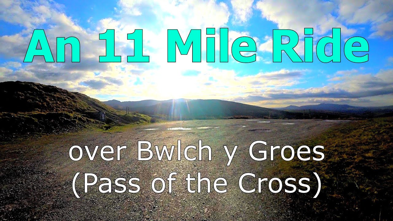 An 11 Mile Motorcycle Ride Over Bwlch y Groes (Pass of the Cross)