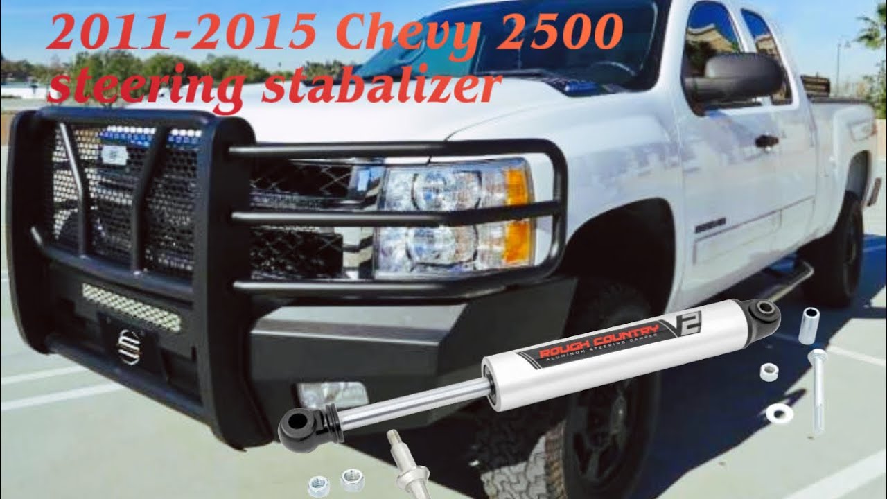 2011-2015 Chevy 2500 steering stabilizer install