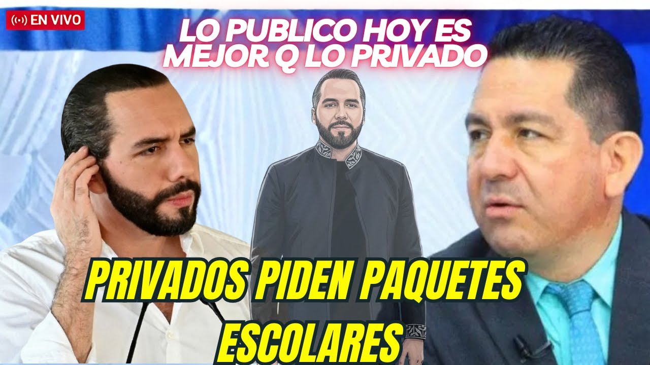 Privados exigen paquetes escolares al gobierno y se arma el despapaye nacional 🤯📚