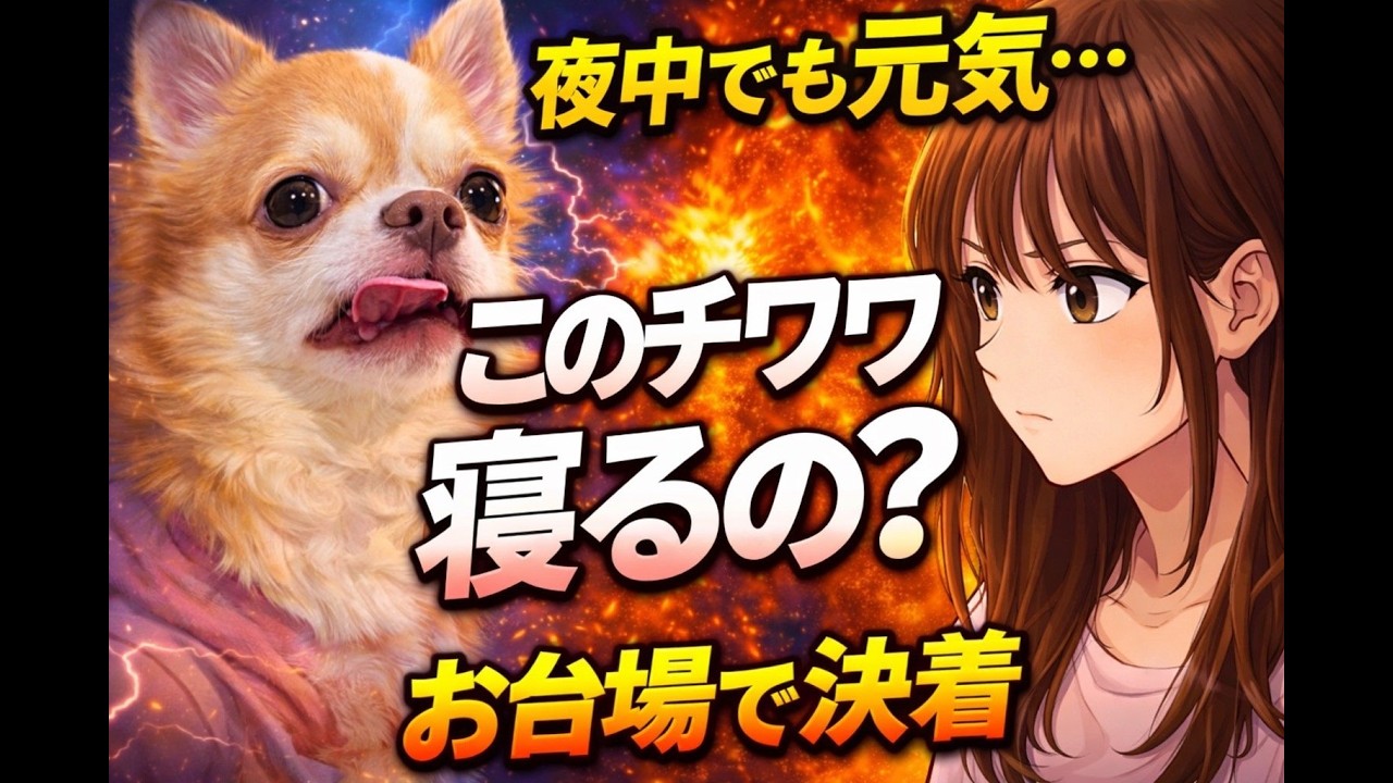元気すぎるチワワ、限界まで遊ばせたらこうなった…