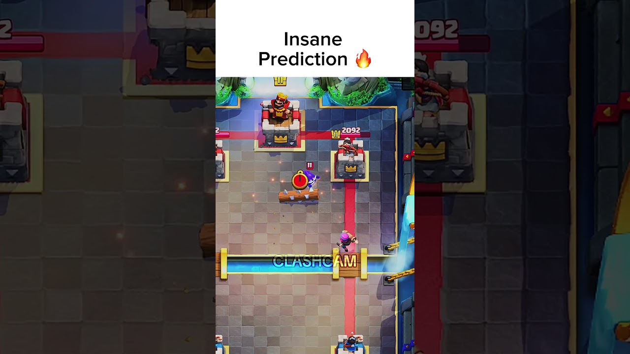 &ldquo;Insane Prediction&rdquo; #clashroyale #shorts #clashroyalememes #clashroyaleshorts Clash Royale