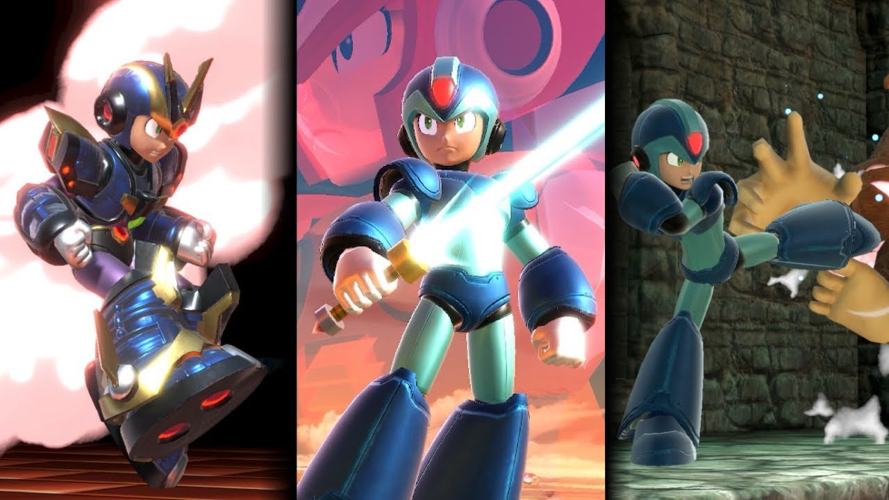 Mega Man X CUSTOM MOVESET [SSBU] - Mod Showcase