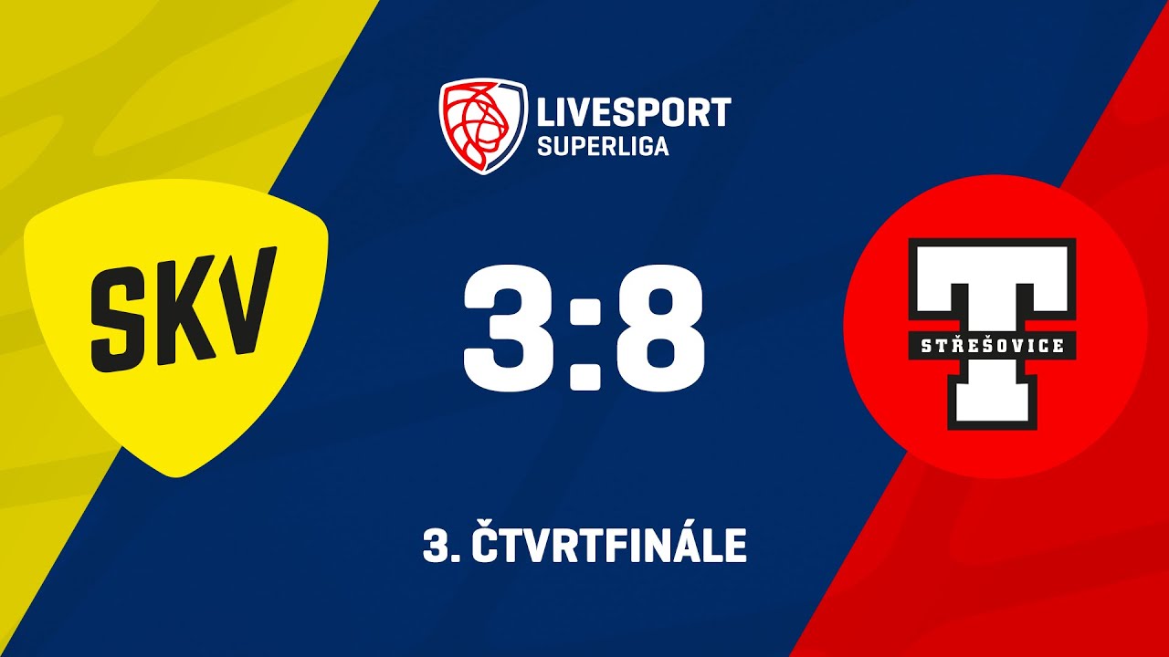 3. čtvrtfinále | TJ Sokol Královské Vinohrady - Tatran Střešovice 3:8