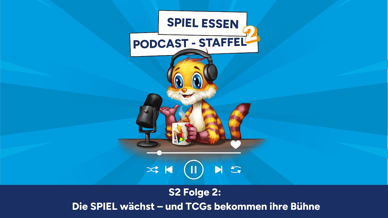 SPIEL Essen Podcast – Staffel 2 Folge 2: Die SPIEL wächst und TCGs bekommen ihre Bühne